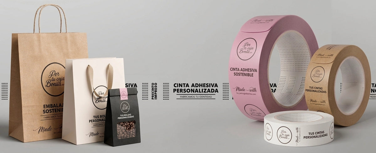 imagen de bolsas y precintos impresos de por tu caja bonita