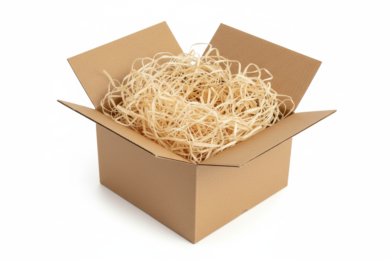 caja de viruta kraft 